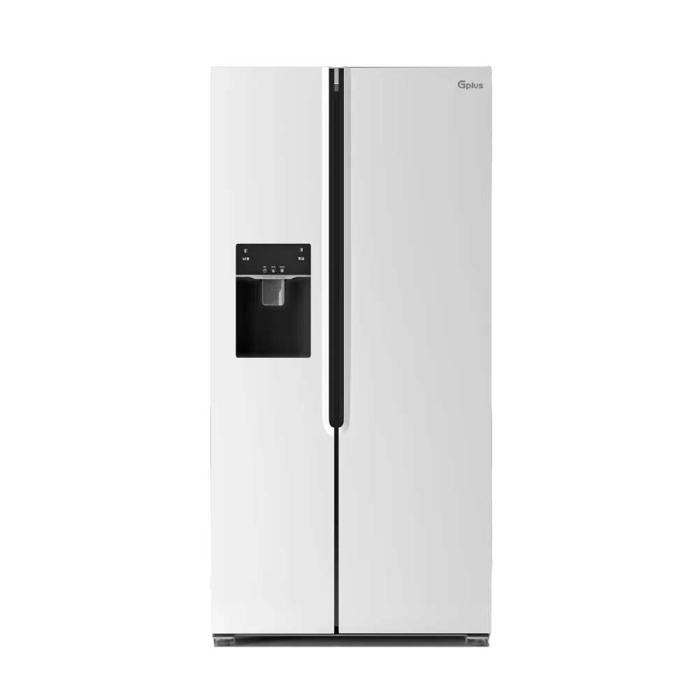 ساید بای ساید آبریز و یخساز اتومات مدل GSS-P7635W یخچال جی پلاس